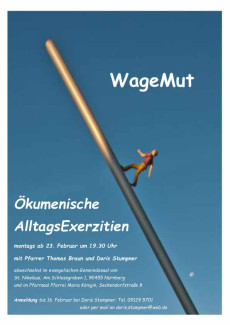 Info Plakat Exerzitien